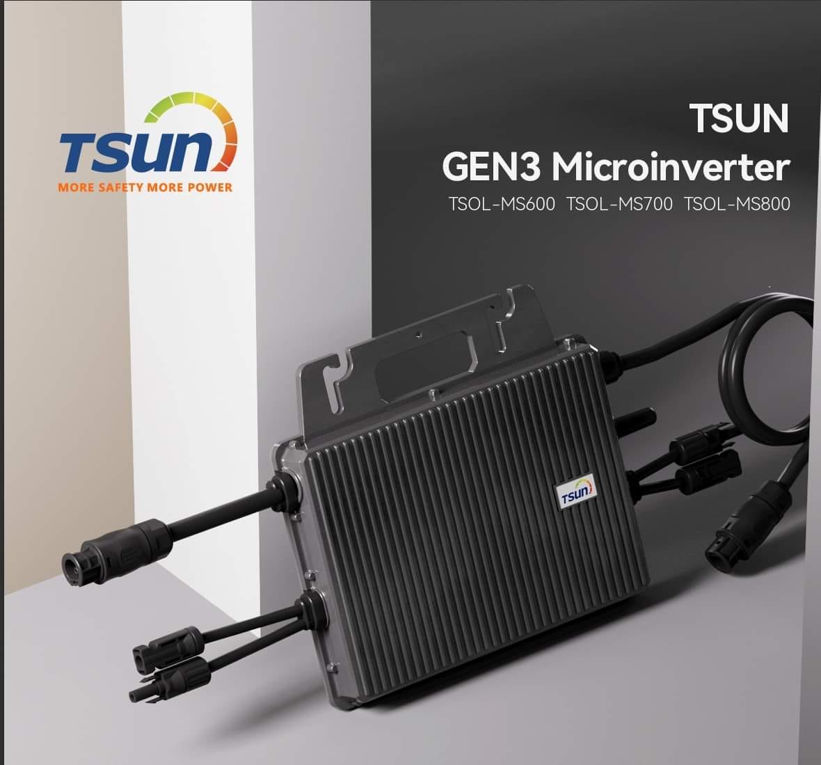 Level up your microinverter with TSUN
